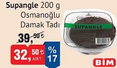 OSMANOĞLU DAMAK TADI SUPANGLE 200 G fiyat ve kampanya bilgisi